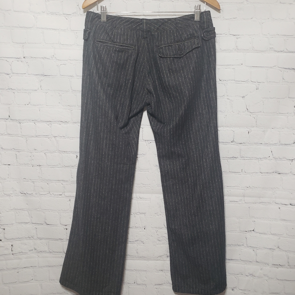 Free People Sz 6 Pinstripe Trousers- Alter… - Picture 6 of 15